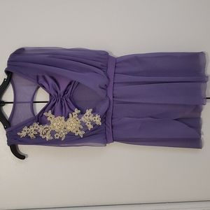 Purple Dance Costume
